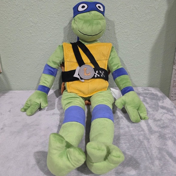 Nickelodeon Other - Teenage Mutant Ninja Turtle Mutant Mayhem Cartoon Leonardo‎ Plush 2023